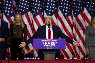 ‘We’re going to help our country heal’, says Trump in first speech after historic win