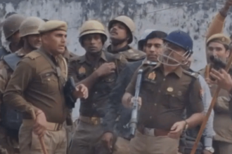 Violence during survey of Shahi Jama Masjid in UP’s Sambhal, mob pelts stones at police
