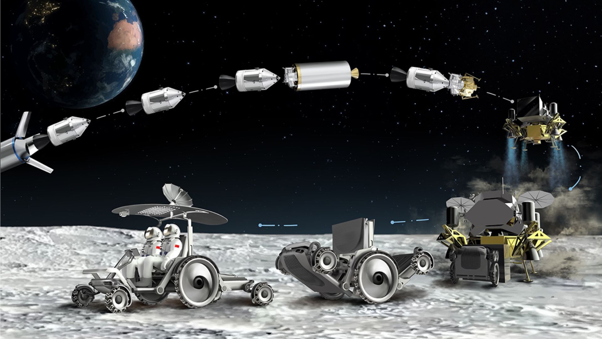 China intensities crewed lunar landing programme