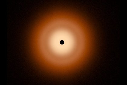 Vega is surrounded by ridiculously smooth 160 billion kilometre wide debris disc