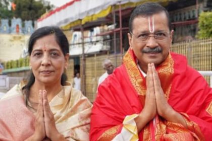 ‘Prayed for prosperity of…’: Kejriwal visits Tirupati Balaji temple with wife