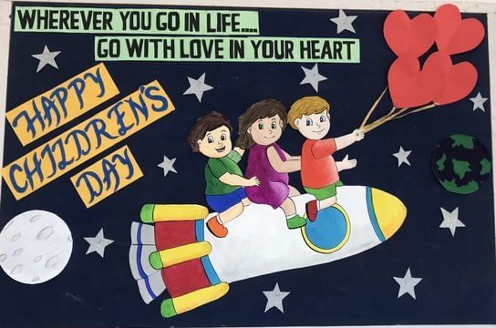 Children's Day board decoration