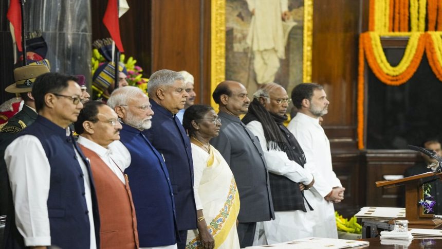 ‘What kind of cheap mentality?’: BJP claims Rahul Gandhi didn’t greet President Murmu