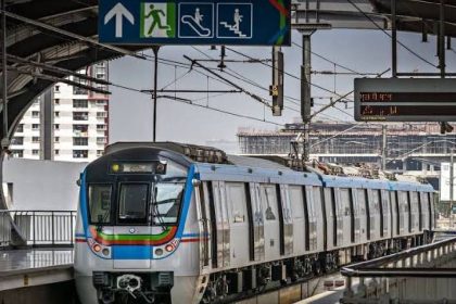 Hyderabad Metro train hit by a technical glitch