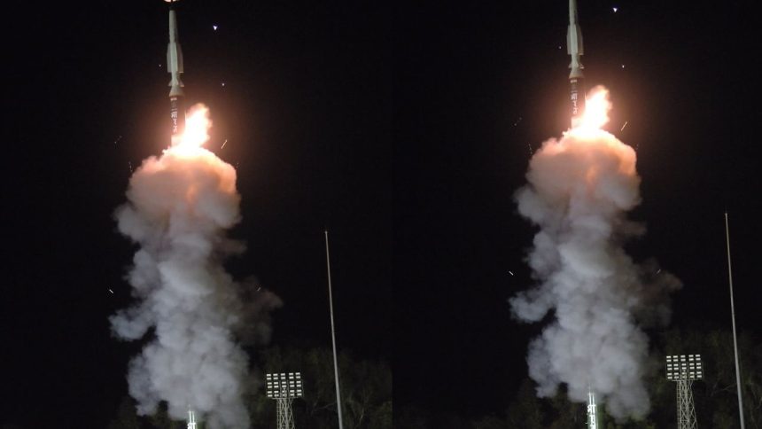 India successfully test-fires long-range hypersonic missile