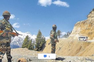 Indian armed forces conduct patrols to verify disengagement near LAC