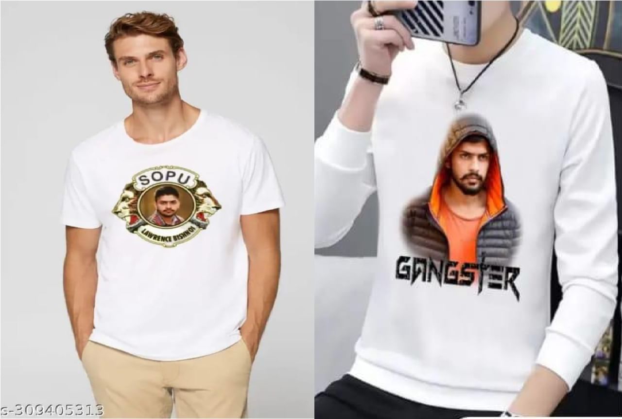 E-commerce site sells T-shirts with gangster Lawrence Bishnoi’s photo and name E-commerce site sells T-shirts with gangster Lawrence Bishnoi’s photo and name