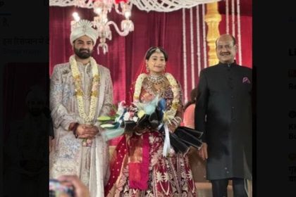 Om Birla’s daughter gets married in Kota, video surfaces