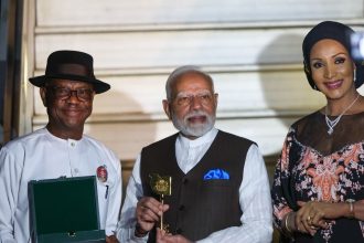 PM Modi arrives in Nigeria as part of three-nation tour, receives warm welcome