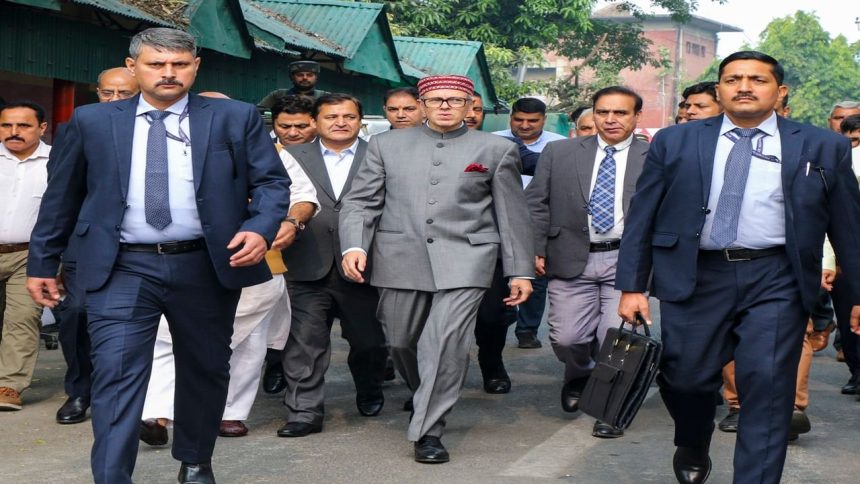 Omar Abdullah reaches Jammu by road after poor visibility grounds flight