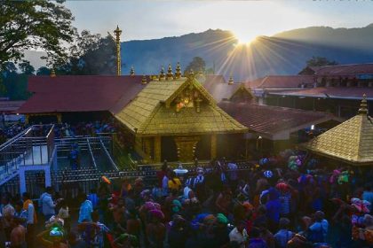 Row after Kerala cops indulge in photoshoot at Sabrimala’s sacred ‘Pathinettam Padi’