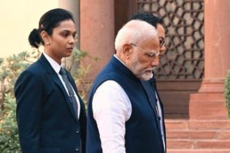 Photo of woman SPG commando behind PM Modi goes viral, this is what we know