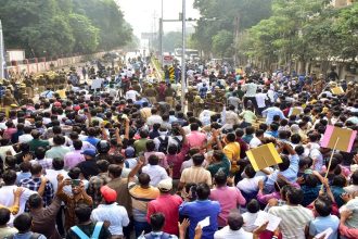 ‘BJP brought students to streets’: Mayawati, Akhilesh on UPPSC candidates’ protests