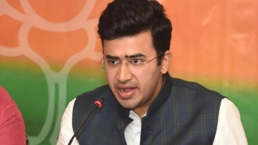 BJP MP Tejasvi Surya, others booked for allegedly spreading fake news