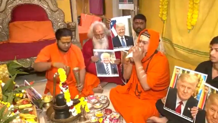 US Presidential poll: Priests at Delhi temple perform havan ceremony for Donald Trump