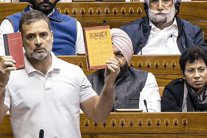 ‘Constitution undermined, Manusmriti promoted’: Rahul Gandhi slams BJP in Parliament