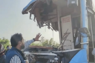6 dead, 15 injured as bus collides with water tanker in UP’s Kannauj