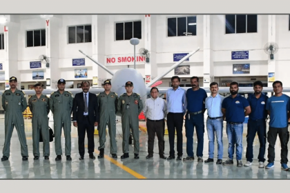 Adani Defence delivers 2nd Drishti-10 drone to Indian Navy for maritime security