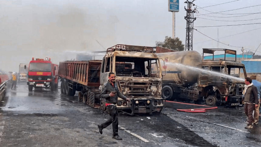 Explosion, fire, chaos: What led to tragic crash on Jaipur-Ajmer Highway? | Explained