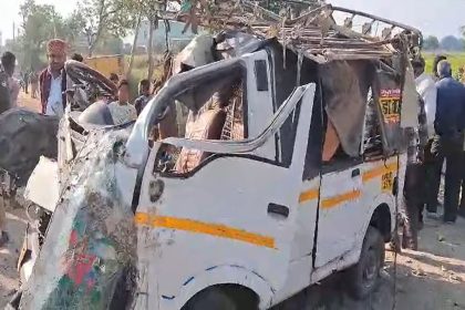 Hathras accident: Seven killed after container truck rams into pick-up vehicle