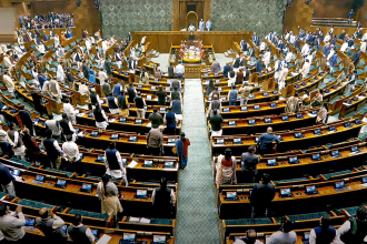‘Handbag’ politics, scuffles, debates: Glimpse into 25-day Winter Parliament Session