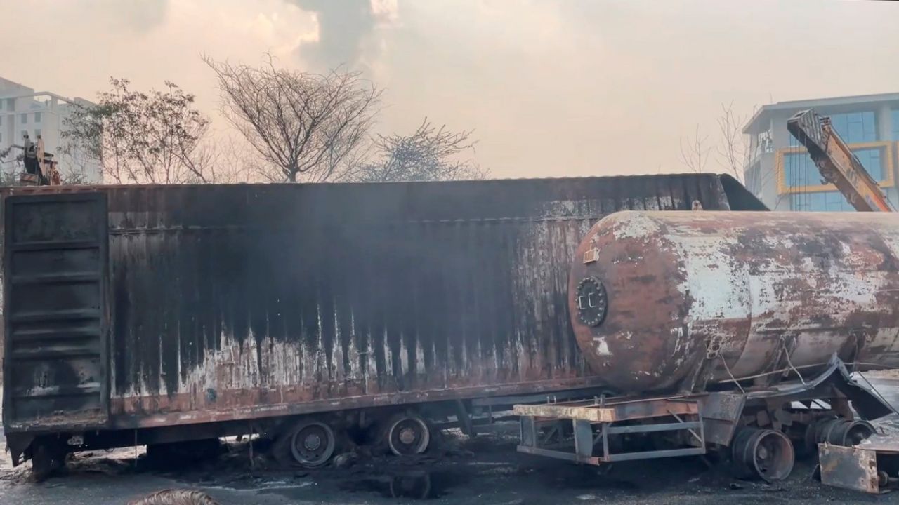 Death toll in Jaipur-Ajmer highway LPG tanker accident rises to 20 Death toll in Jaipur-Ajmer highway LPG tanker accident rises to 20