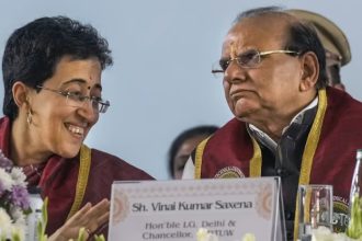 ‘Cheap politics’: LG’s office rejects Atishi’s claims of temple demolition order
