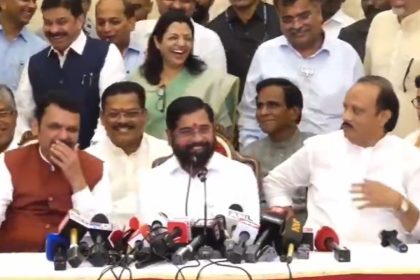 Video: Ajit Pawar’s quirky banter leaves everyone in splits at Mahayuti presser