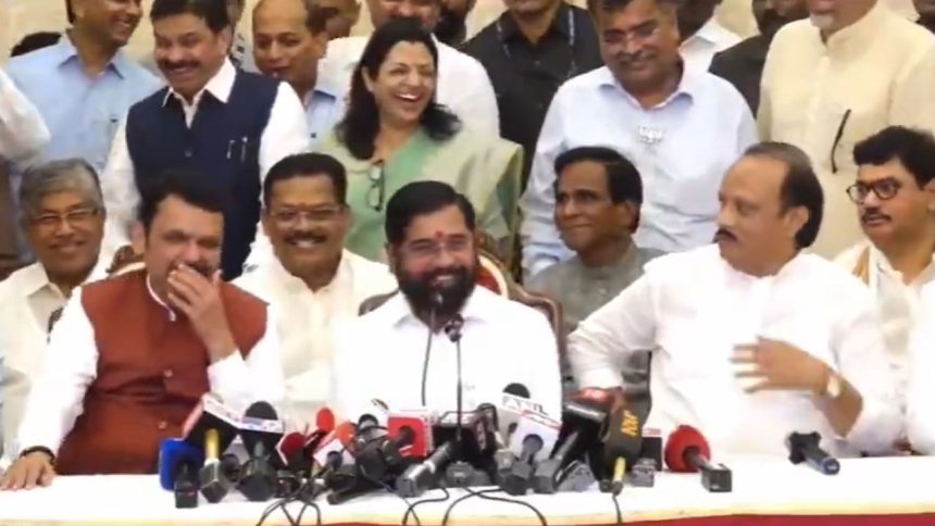 Video: Ajit Pawar’s quirky banter leaves everyone in splits at Mahayuti presser