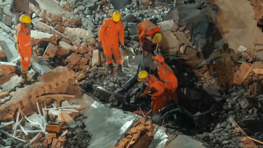 Mohali building collapse: 1 dead, rescue operation underway; many feared trapped