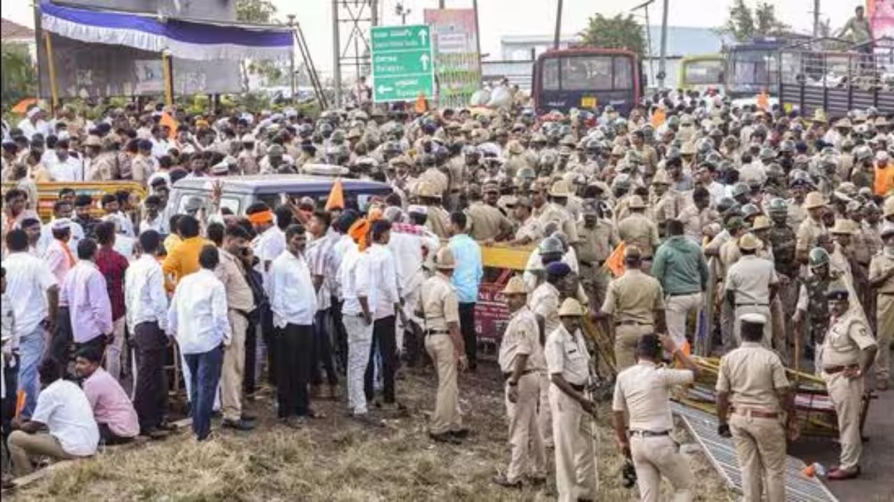 BJP backs Panchamasali Lingayat protests for 2A OBC category inclusion, clashes erupt