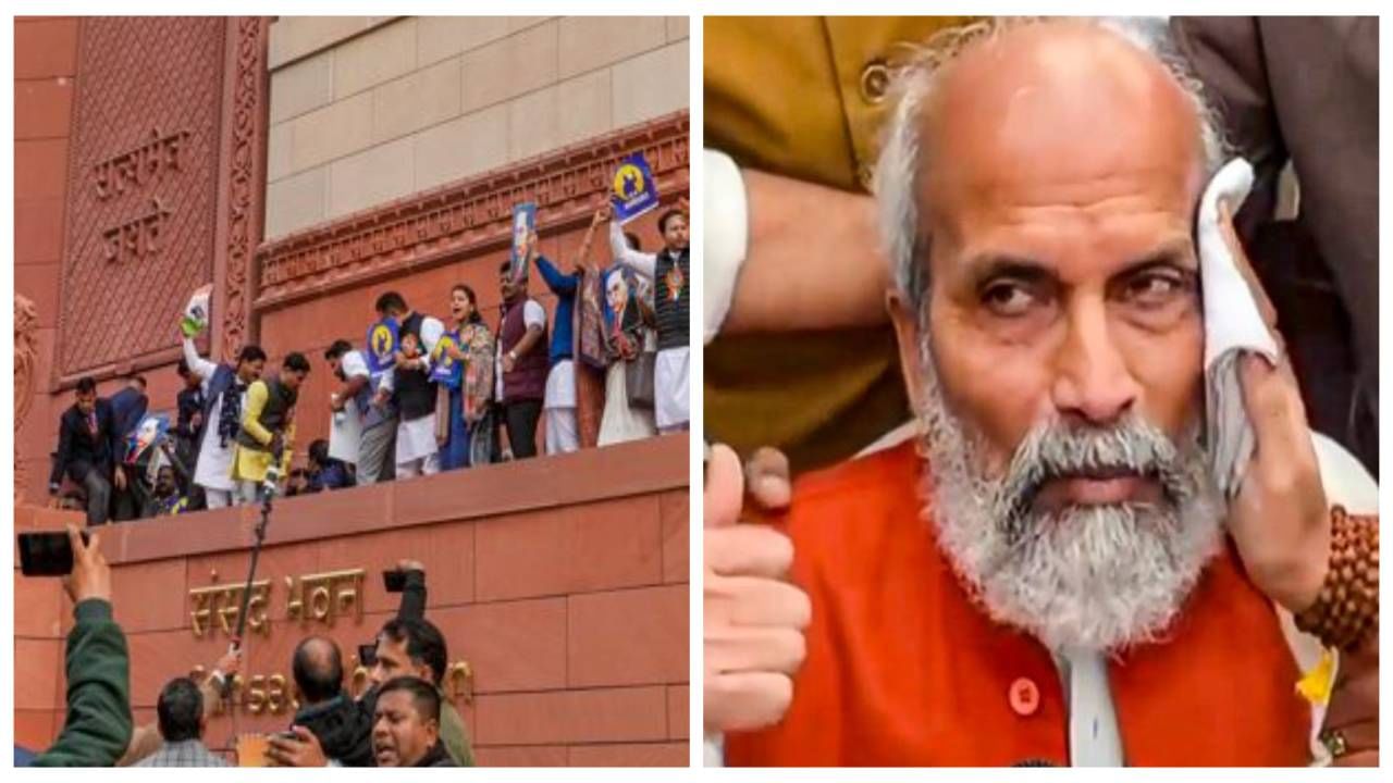 Stormy day at Parliament as BJP, Congress protest over Ambedkar: Latest updates
