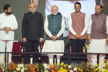 WATCH | Fadnavis, Shinde, Pawar mention their mothers as they take oaths