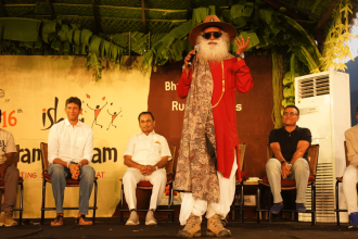 We want gramotsavam to happen from Kashmir to Kanyakumari: Sadhguru 7 We want gramotsavam to happen from Kashmir to Kanyakumari: Sadhguru