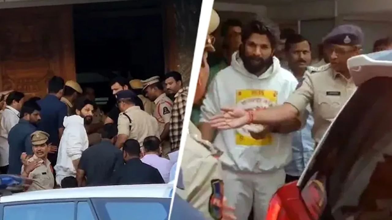 Allu Arjun, arrested for Sandhya Theatre stampede, released from Chanchalguda jail
