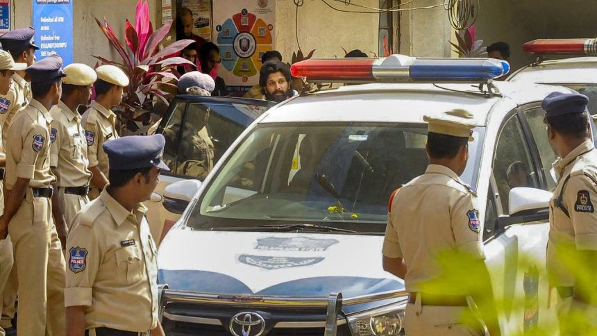 Police informed about Pushpa-2 crew’s arrival at Sandhya theatre, reveals letter