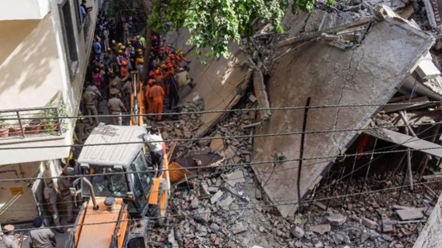 Three-storey building collapses in Punjab’s Mohali, several feared trapped