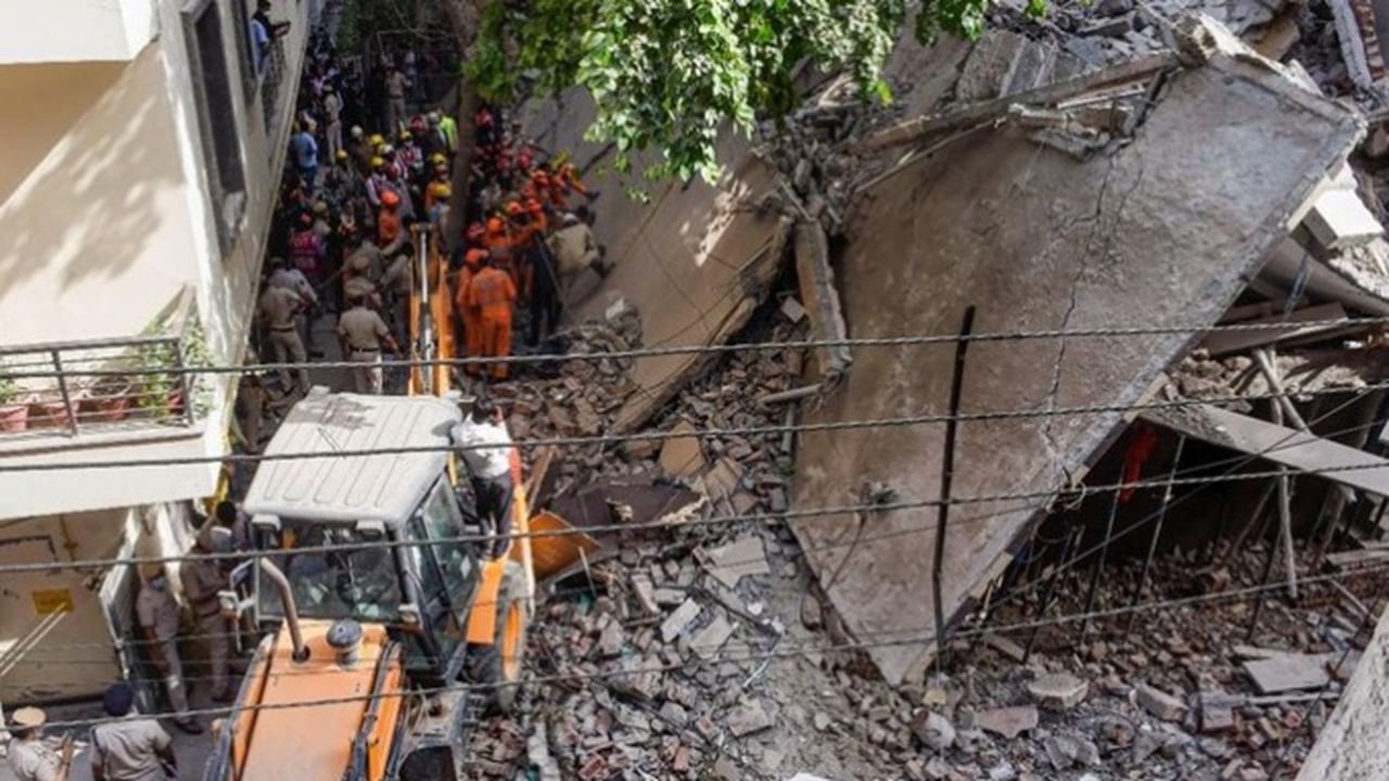 Three-storey building collapses in Punjab’s Mohali, several feared trapped