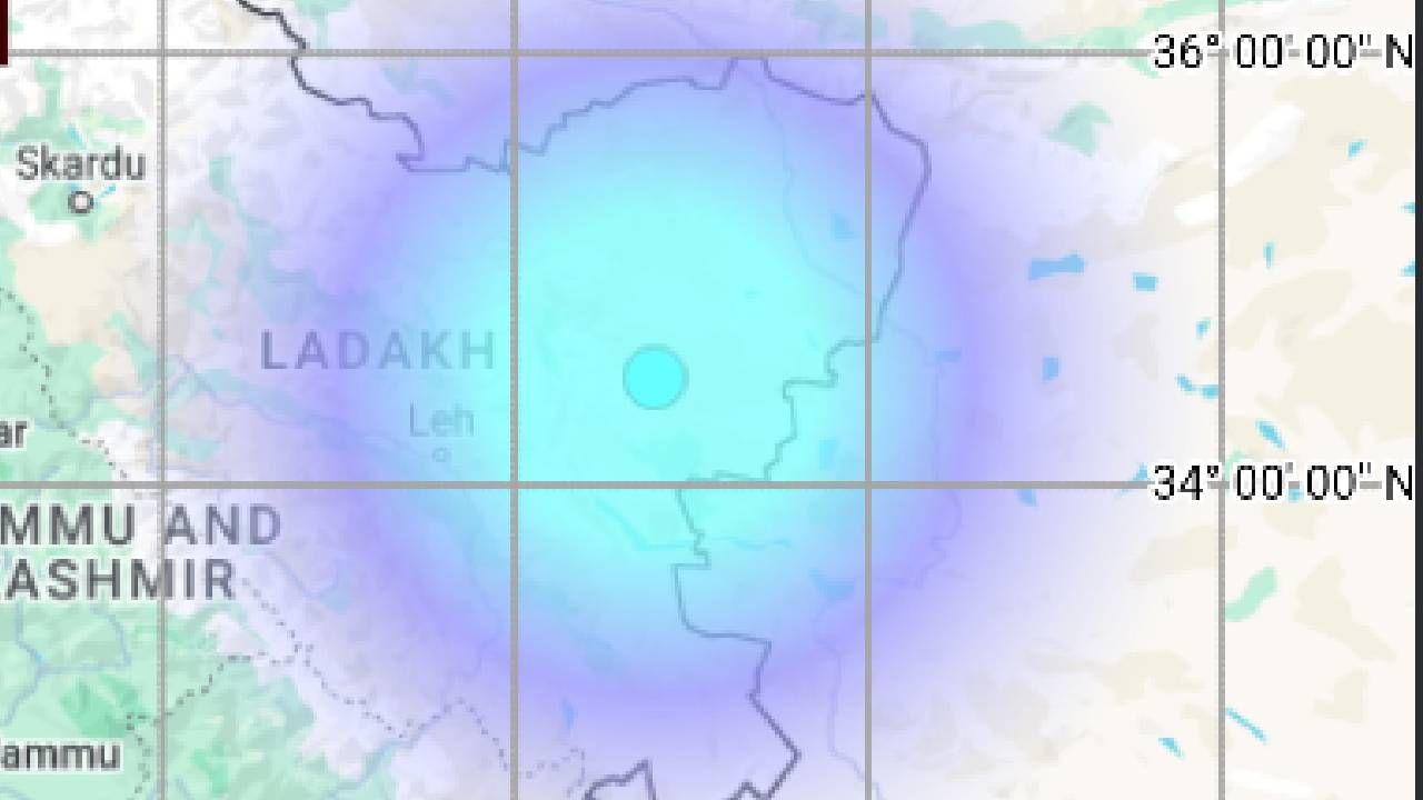 Earthquake today in Ladakh: 4.3 magnitude quake strikes Leh, tremors felt nearby Earthquake today in Ladakh: 4.3 magnitude quake strikes Leh, tremors felt nearby