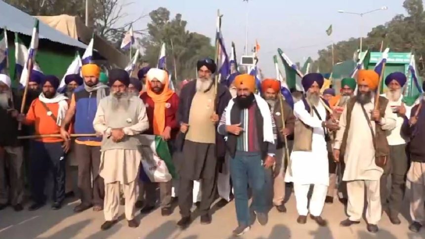 Farmers begin ‘Dilli Chalo’ march from Shambhu border, Delhi-Haryana security tight