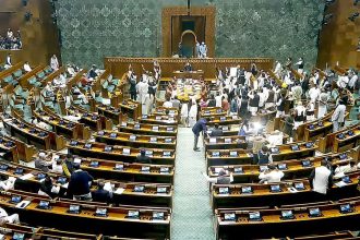 Kiren Rijiju says Opposition using Ambedkar amid protest over Amit Shah’s remarks