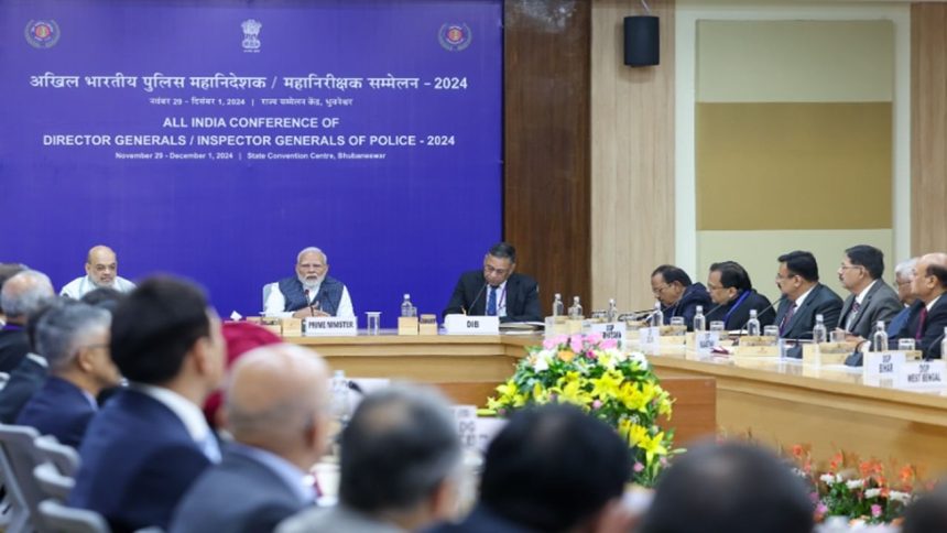 PM Modi asks police to adopt ‘SMART policing mantra’; highlights cyber, AI threats