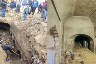 Excavation resumes at ancient marble-made stepwell in Sambhal’s Chandausi