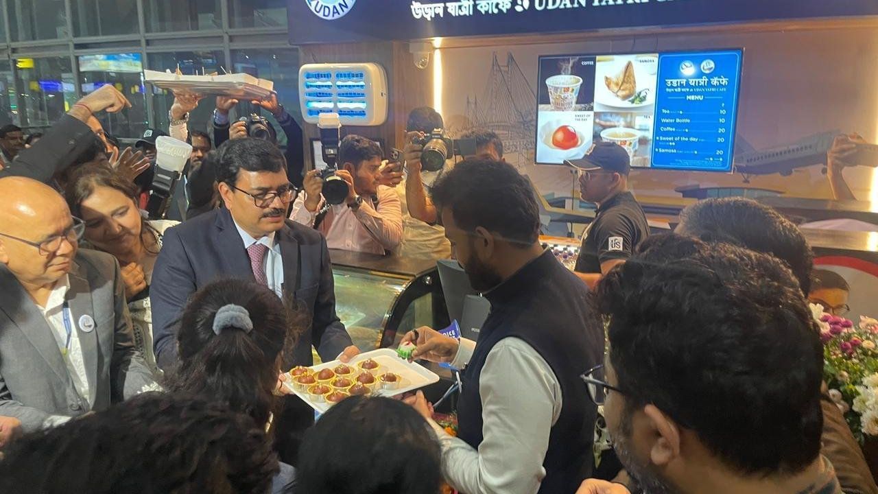 Win for citizens: Raghav Chadha hails affordable Udaan Yatri Cafe at Kolkata airport
