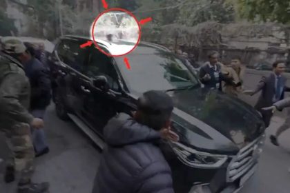 BJP ‘goons’ attacked Arvind Kejriwal’s car during campaigning, claims AAP