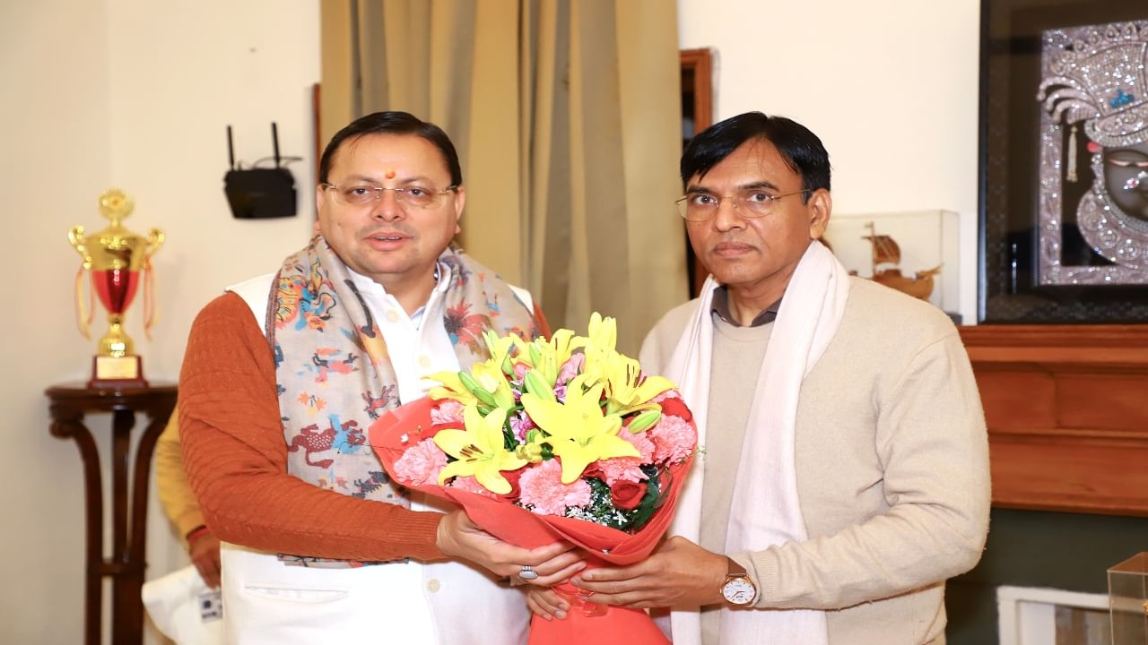 CM Dhami briefs union sports minister on Uttarakhand’s preparations for National Games CM Dhami briefs union sports minister on Uttarakhand’s preparations for National Games