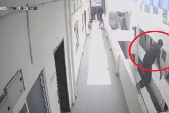 Caught on cam: Andhra college student dies by suicide by jumping off third floor