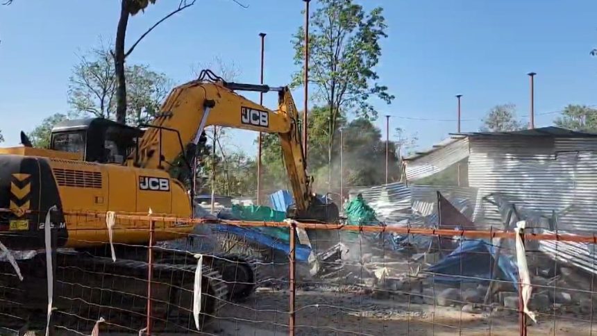 Chhattisgarh scribe murder: Bulldozer action against accused contractor in Bijapur