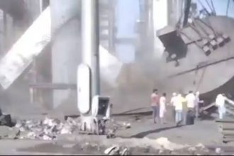 30 trapped as chimney collapses at Mungeli steel plant in Chattisgarh