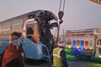 Dausa accident: 45 injured in bus-trailer collision on Delhi-Mumbai Expressway